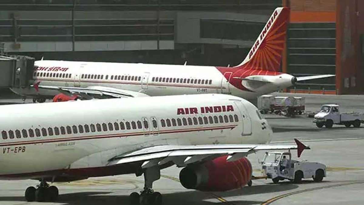 Air India plane hits building, all passengers safe Air India plane hits building, all passengers safe
