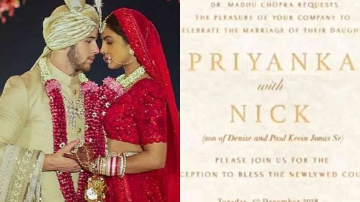 Priyanka Chopra and Nick Jonas in traditional outfit for Hindu wedding ceremony Priyanka Chopra and Nick Jonas in traditional outfit for Hindu wedding ceremony