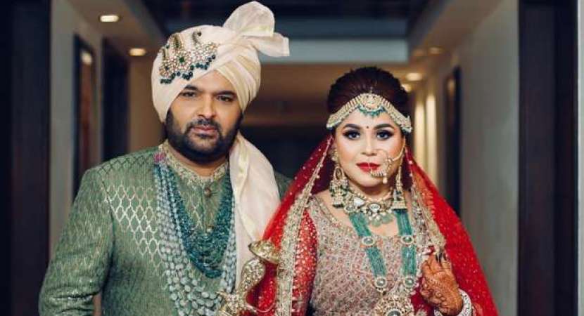 Kapil Sharma ties knot with Ginni Chatrath Kapil Sharma ties knot with Ginni Chatrath