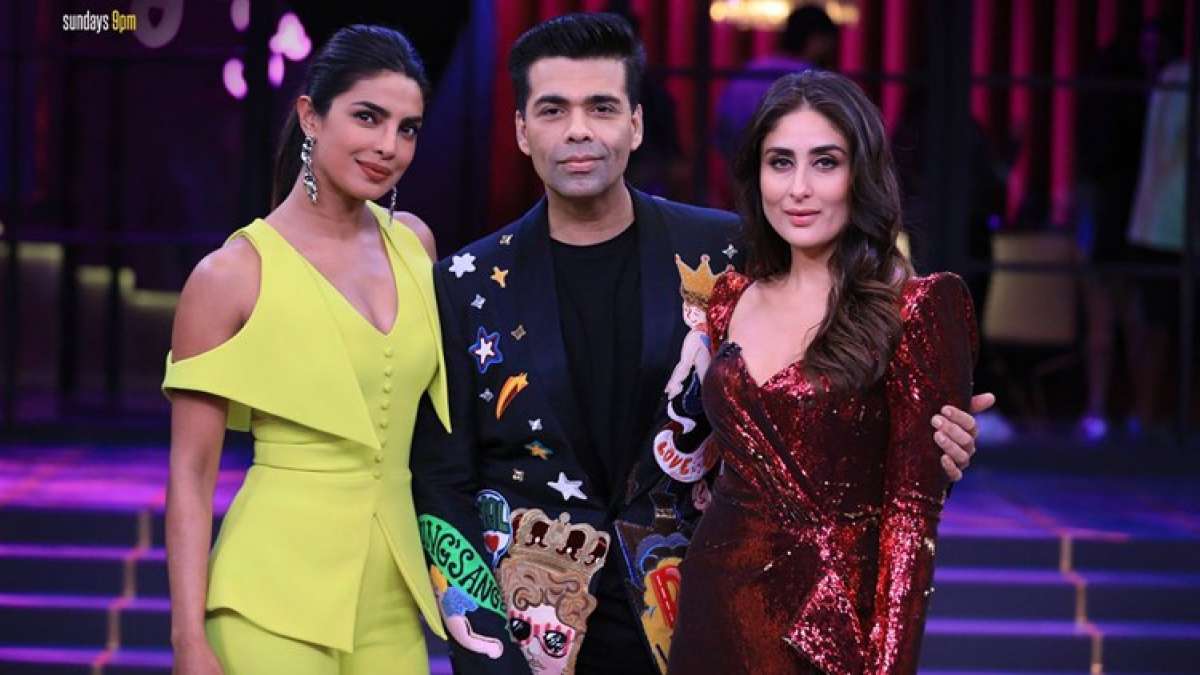 Koffee with Karan 6 grand finale with Kareena Kapoor Khan and Priyanka Chopra Koffee with Karan 6 grand finale with Kareena Kapoor Khan and Priyanka Chopra