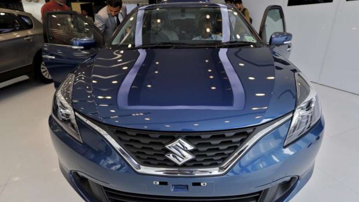 The Maruti Suzuki Baleno. Photo: Reuters The Maruti Suzuki Baleno. Photo: Reuters