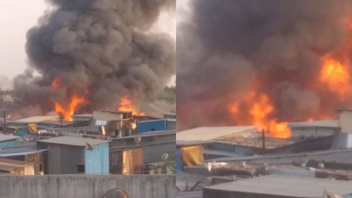 20 shanties gutted in Kolkata fire, no casualties 20 shanties gutted in Kolkata fire, no casualties