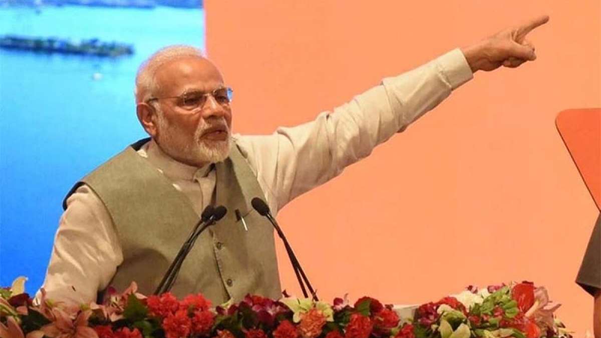 Grand alliance a club of 'rich dynasties': Modi Grand alliance a club of 'rich dynasties': Modi