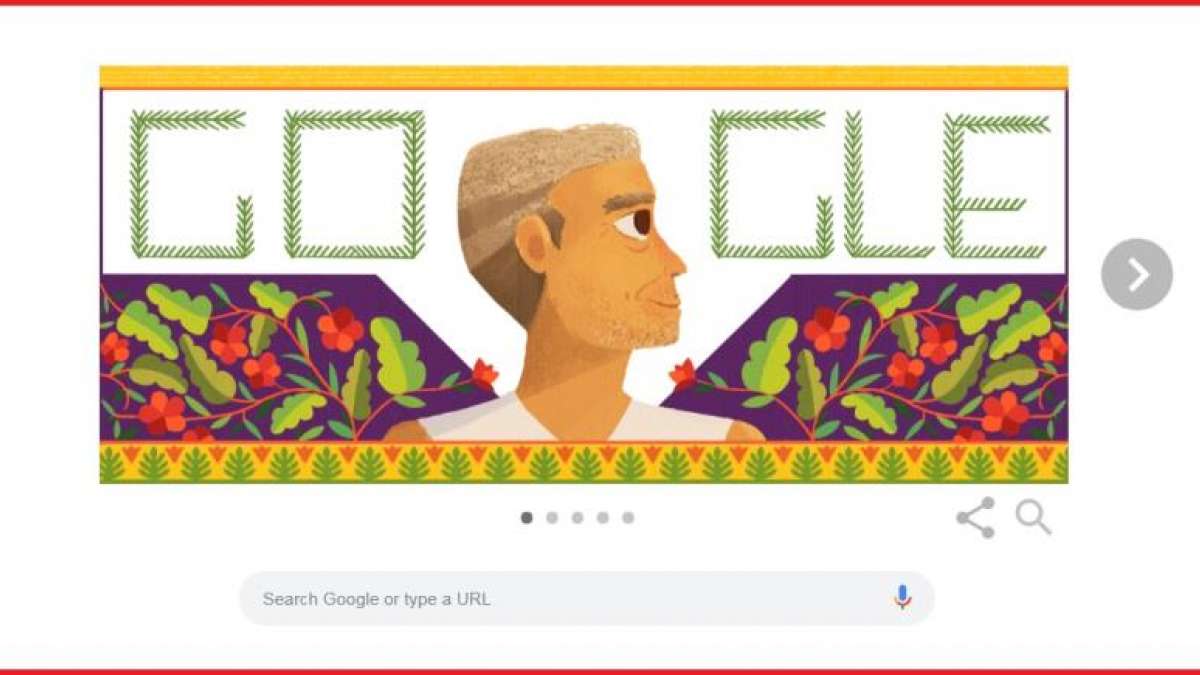 Google remembers social activist Baba Amte Google remembers social activist Baba Amte