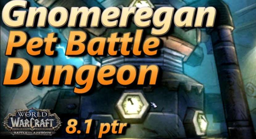 New Pet Battle Dungeon: Gnomeregan New Pet Battle Dungeon: Gnomeregan