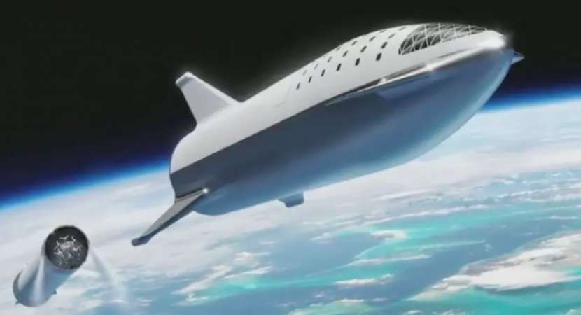 First Pictures: Elon Musk's starship for passengers to Moon and Mars First Pictures: Elon Musk's starship for passengers to Moon and Mars