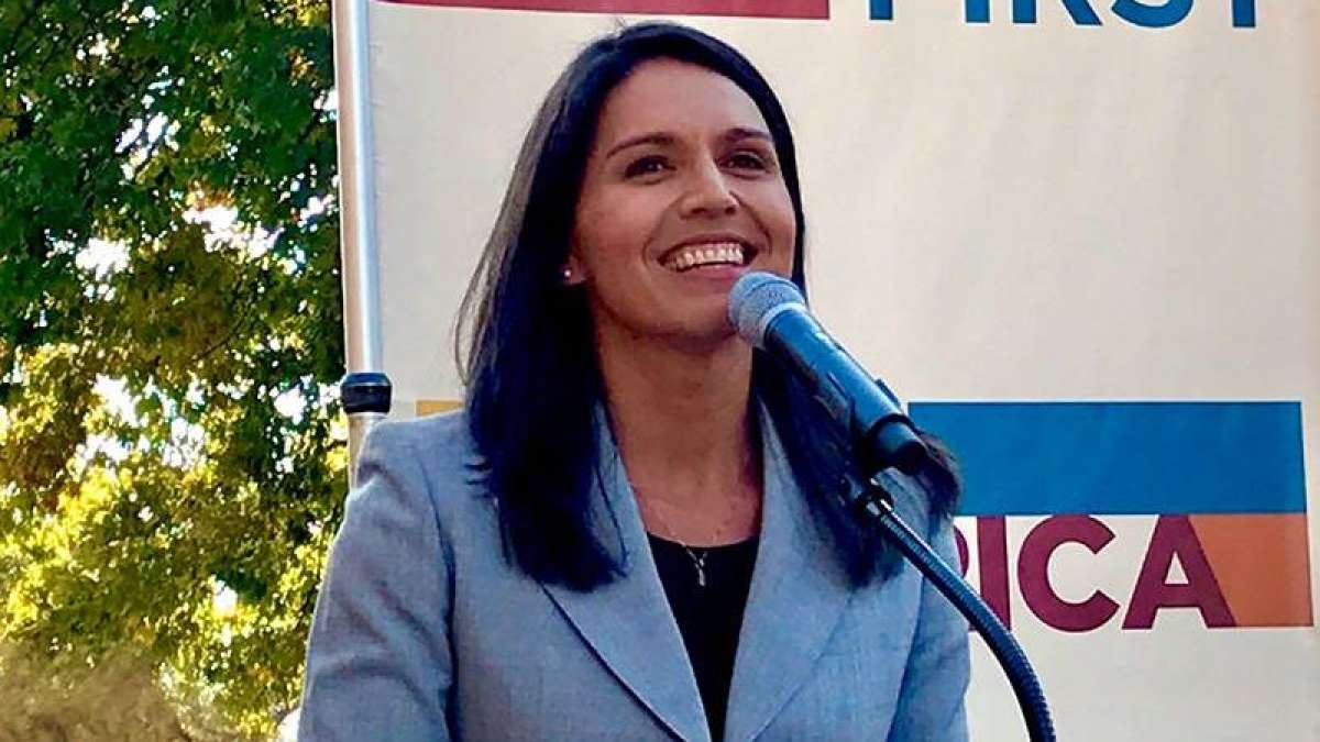 Tulsi Gabbard, first Hindu, to fight Donald Trump in 2020 elections for US President post Tulsi Gabbard, first Hindu, to fight Donald Trump in 2020 elections for US President post