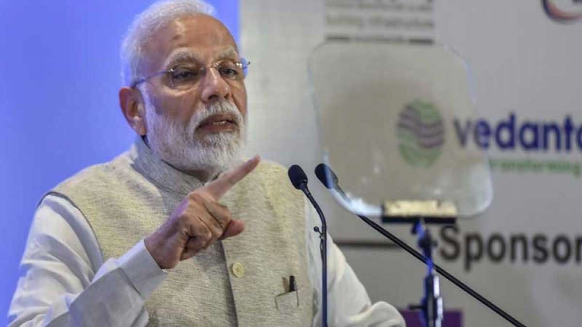 PM Narendra Modi at India South Africa Business Summit PM Narendra Modi at India South Africa Business Summit