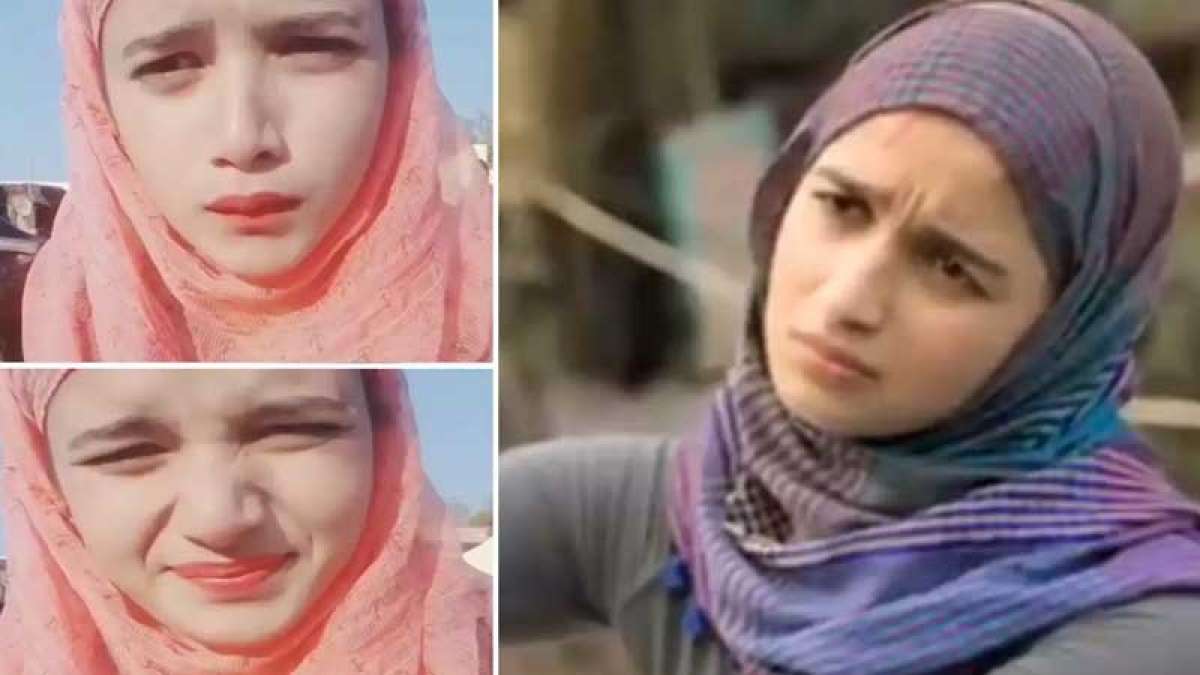 Alia Bhatt's lookalike aces 'Dhoptungi' dialogue from Gully Boy on internet Alia Bhatt's lookalike aces 'Dhoptungi' dialogue from Gully Boy on internet