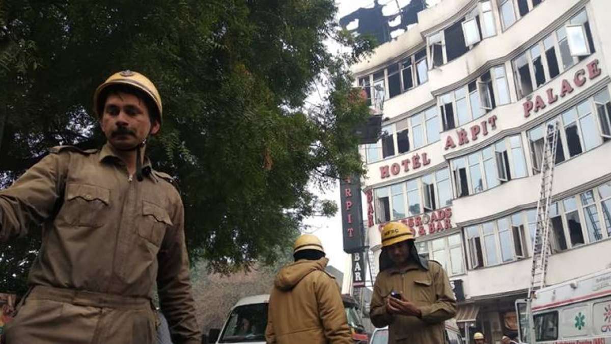 The three-storey hotel, which had 35 rooms, was booked by a family for a function The three-storey hotel, which had 35 rooms, was booked by a family for a function