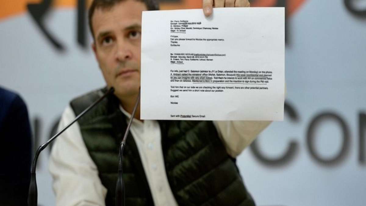 Rafale deal: Rahul Gandhi's fresh attack on PM Narendra Modi Rafale deal: Rahul Gandhi's fresh attack on PM Narendra Modi