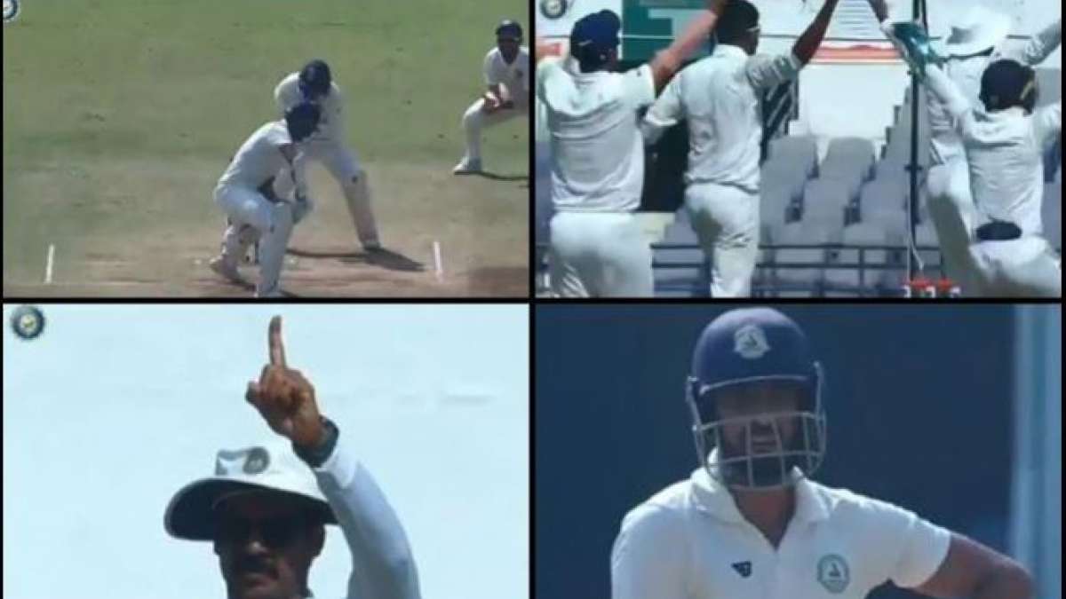 Irani Cup 2019: Umpire waits for eternity to give lbw decision Irani Cup 2019: Umpire waits for eternity to give lbw decision