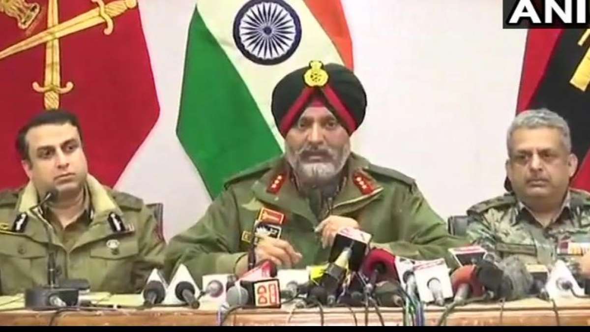 Eliminated JeM leader behind Pulwama attack within 100 hours: Indian Army Eliminated JeM leader behind Pulwama attack within 100 hours: Indian Army