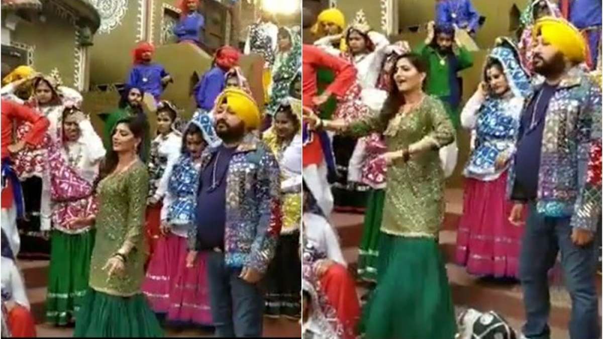 Bawli Parade: Daler Mehndi, Sapna Choudhary shoot for new Haryanvi song Bawli Parade: Daler Mehndi, Sapna Choudhary shoot for new Haryanvi song
