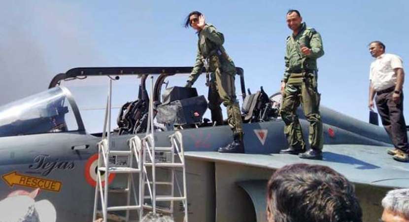 Aero India 2019: PV Sindhu flies fighter jet to celebrate women's day Aero India 2019: PV Sindhu flies fighter jet to celebrate women's day