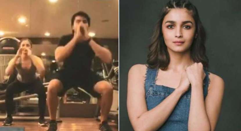Video: Alia Bhatt nails 300 air squats in 7 minutes Video: Alia Bhatt nails 300 air squats in 7 minutes