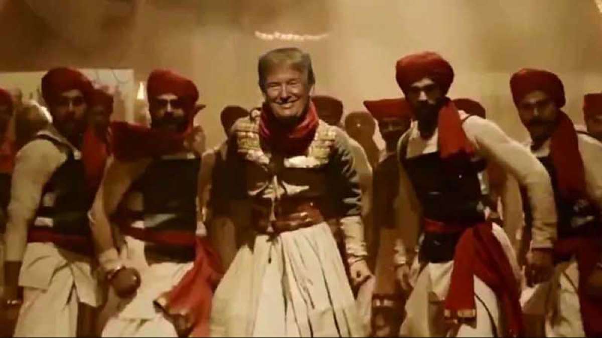 "Peshwa Warrior Trump": The viral video on the internet is a must watch "Peshwa Warrior Trump": The viral video on the internet is a must watch
