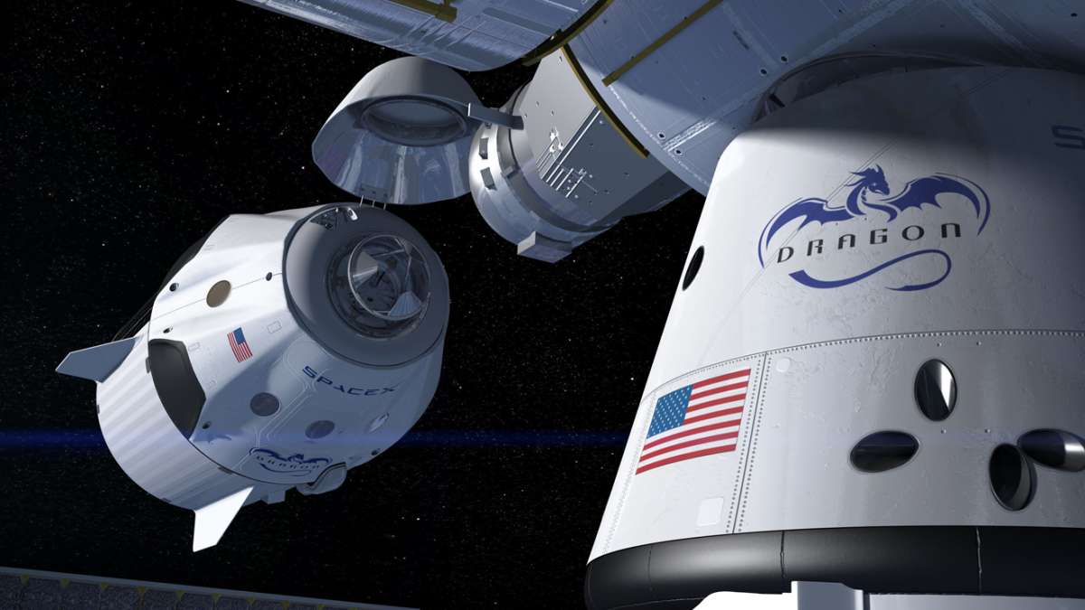 The Crew Dragon is an upgraded version of SpaceX Dragon cargo capsule The Crew Dragon is an upgraded version of SpaceX Dragon cargo capsule