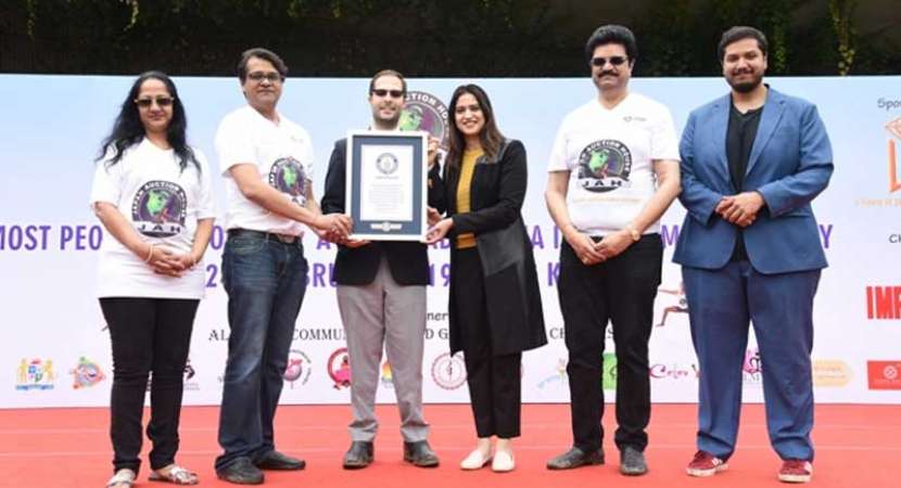 Historic Guinness World Record in yoga made in Hong Kong Historic Guinness World Record in yoga made in Hong Kong