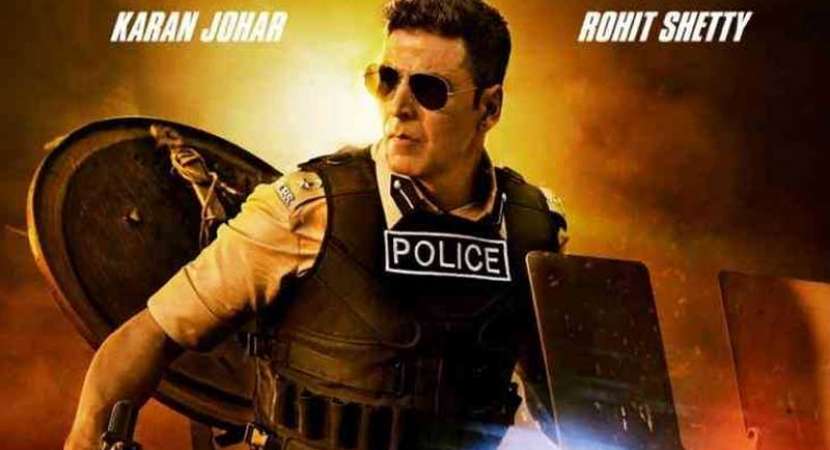 Akshay Kumar in a poster of Rohit Shetty's upcoming movie Sooryavanshi Akshay Kumar in a poster of Rohit Shetty's upcoming movie Sooryavanshi