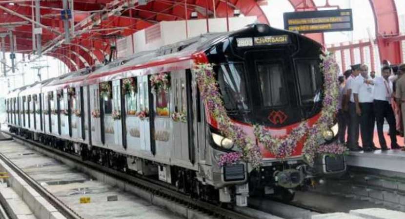 PM Narendra Modi flags off Lucknow Metro's North-South corridor PM Narendra Modi flags off Lucknow Metro's North-South corridor