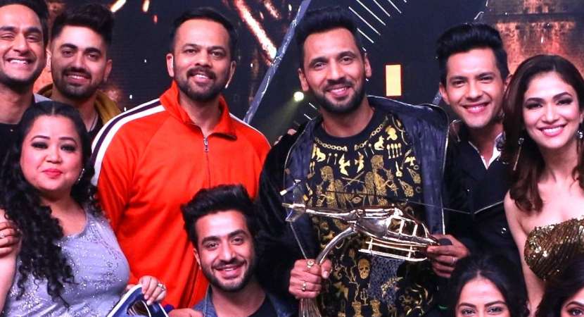 Punit J Pathak wins the trophy of Khatron Ke Khiladi season 9 Punit J Pathak wins the trophy of Khatron Ke Khiladi season 9
