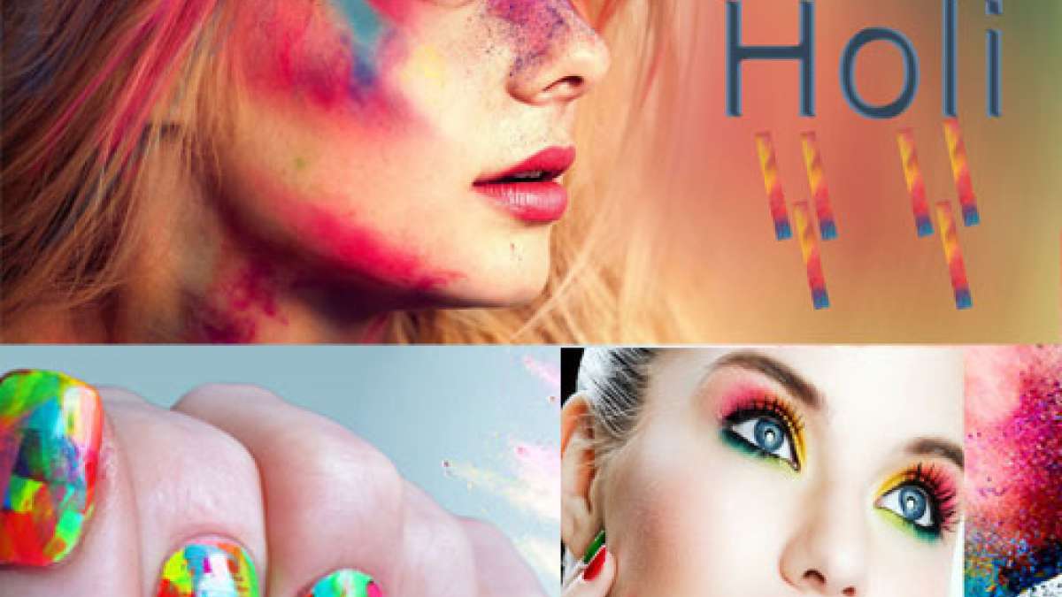 Holi Festival 2019: Makeup Tips and hair style for Holi party-goers Holi Festival 2019: Makeup Tips and hair style for Holi party-goers