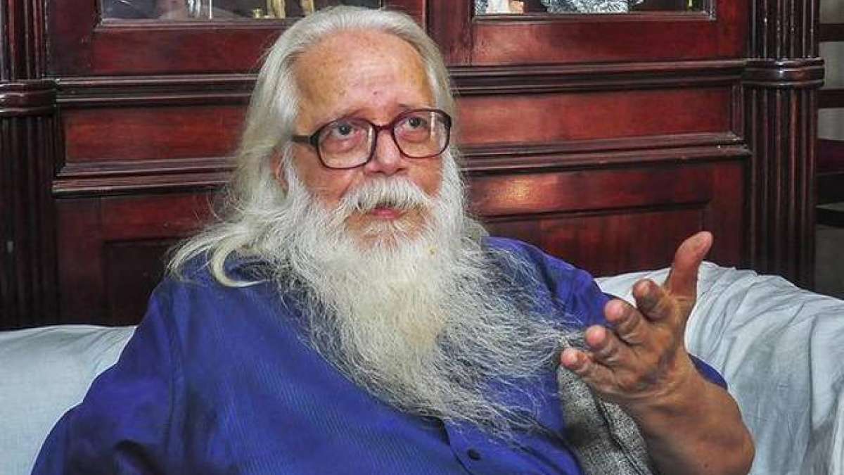 Nambi Narayanan was wrongfully accused in an espionage case and fought for 24 years to prove his innocence. Nambi Narayanan was wrongfully accused in an espionage case and fought for 24 years to prove his innocence.