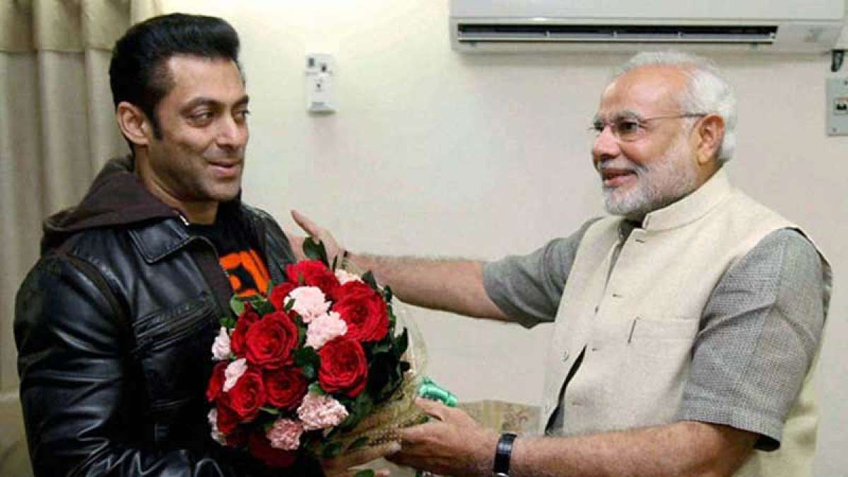 Salman Khan respects PM Modi's words, asks youth to vote Salman Khan respects PM Modi's words, asks youth to vote