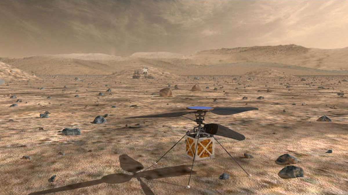 Mars helicopter ready to take off for Red Planet: NASA Mars helicopter ready to take off for Red Planet: NASA