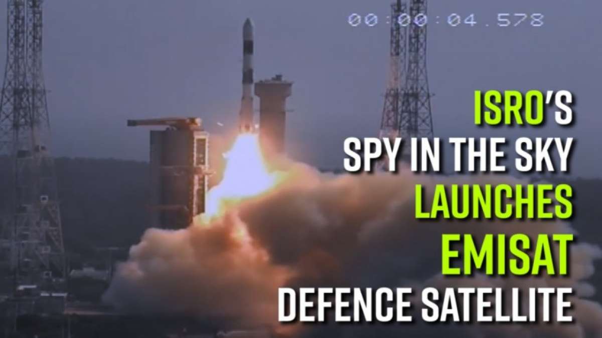 ISRO lifted off PSLV-C45 carrying EMISAT spy satellite to space ISRO lifted off PSLV-C45 carrying EMISAT spy satellite to space