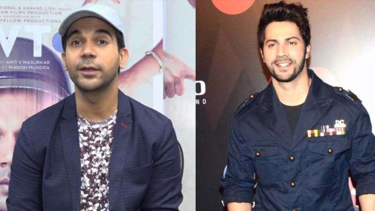 Actors Varun Dhawan and Rajkummar Rao Actors Varun Dhawan and Rajkummar Rao