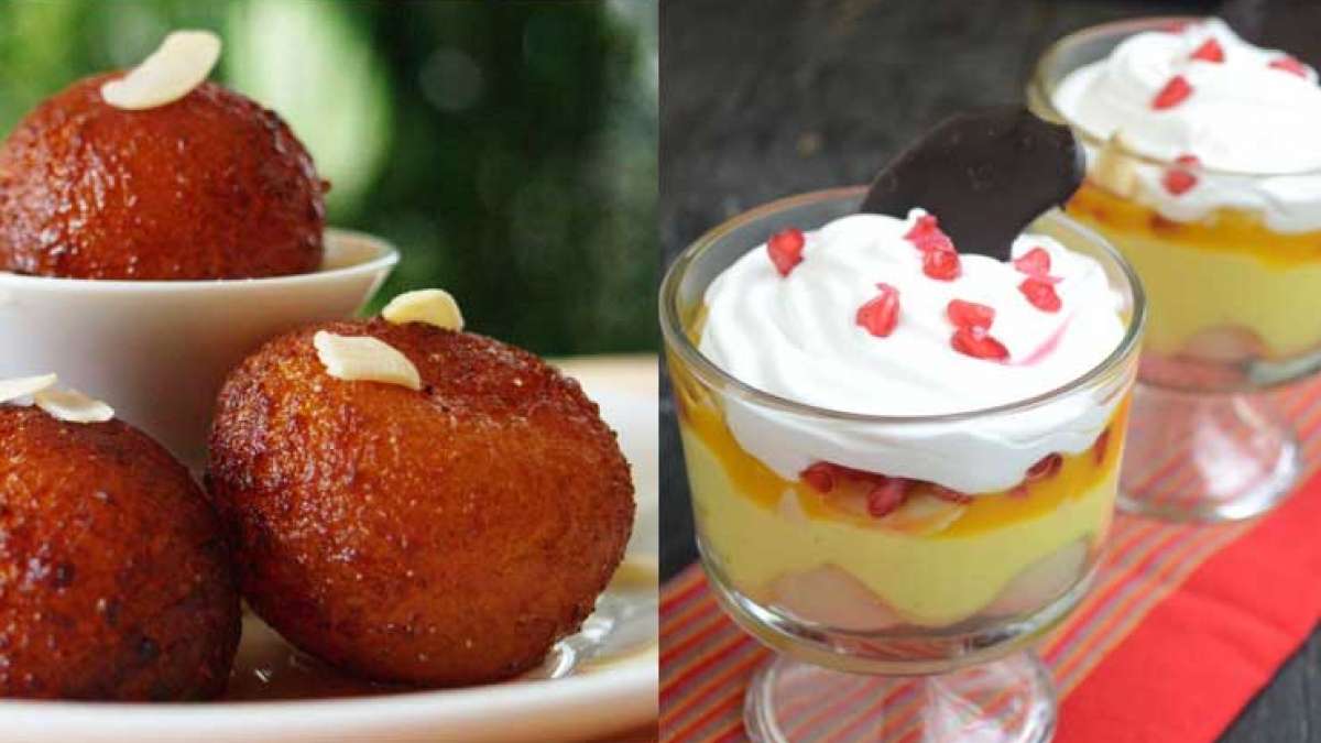 Sweet Indian desserts are made with milk, ghee, coconut and nuts Sweet Indian desserts are made with milk, ghee, coconut and nuts