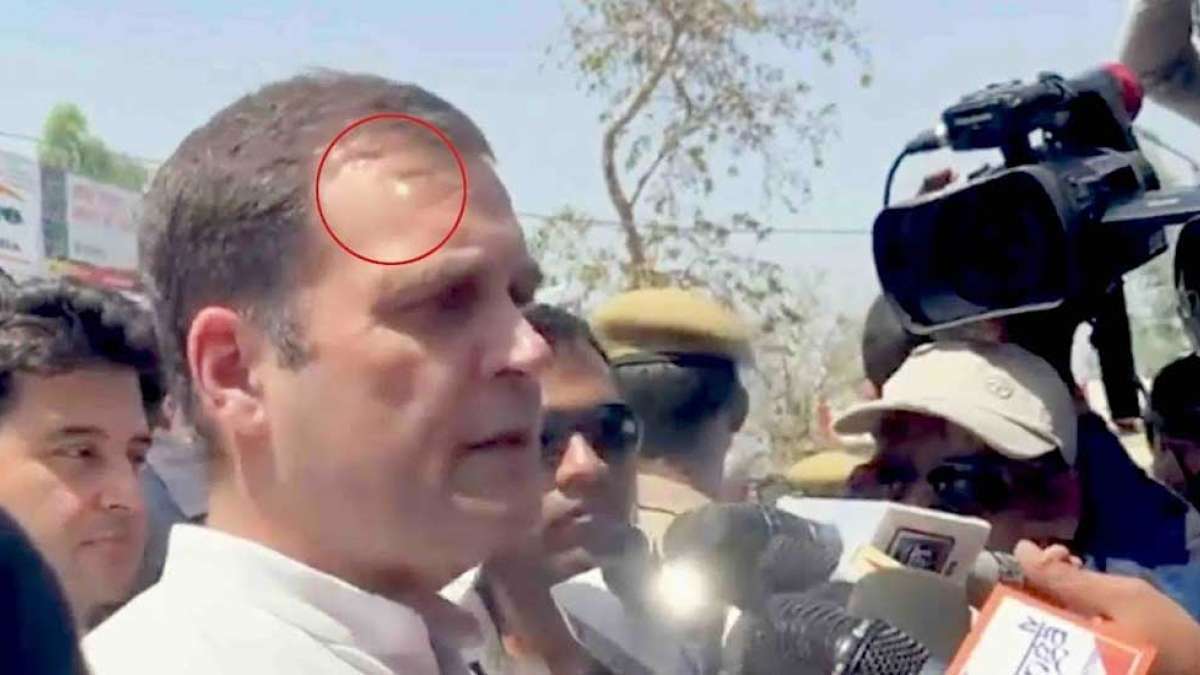 Congress alleges sniper laser pointed at Rahul Gandhi in Amethi Congress alleges sniper laser pointed at Rahul Gandhi in Amethi