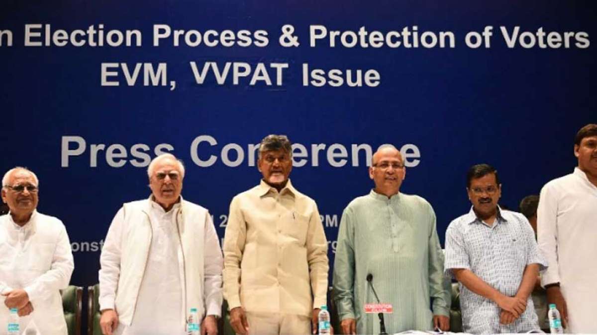 Opposition raises doubt on EVMs, demands return of ballot paper Opposition raises doubt on EVMs, demands return of ballot paper