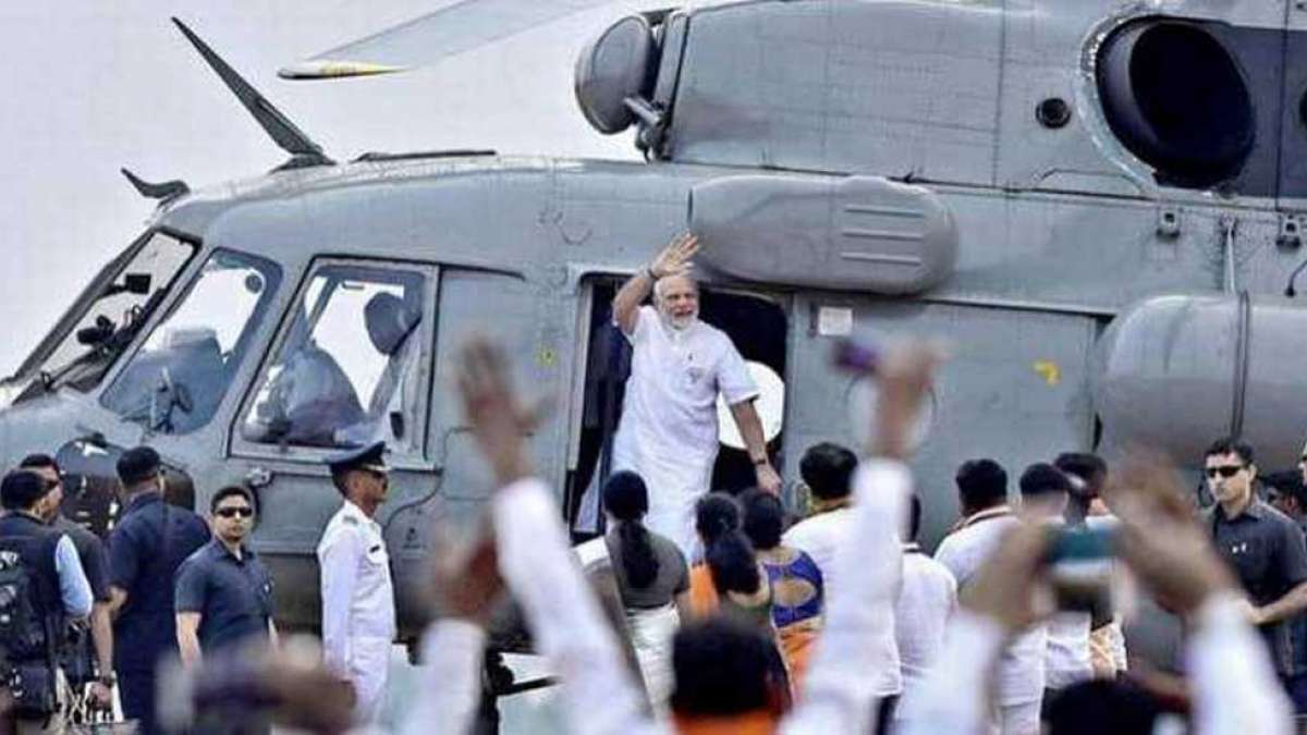 Congress slams suspension of IAS officer who checked PM Modi's helicopter Congress slams suspension of IAS officer who checked PM Modi's helicopter