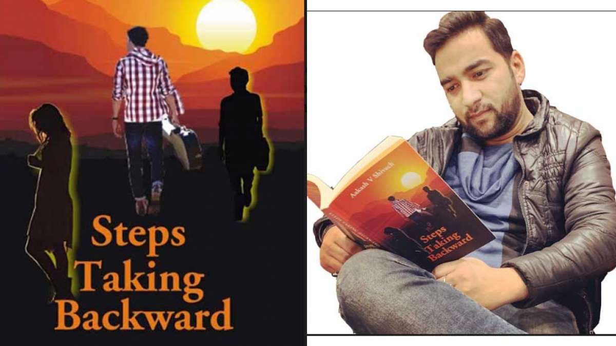 Aakash V Shivach's book "Steps Taking Backward" launched Aakash V Shivach's book "Steps Taking Backward" launched