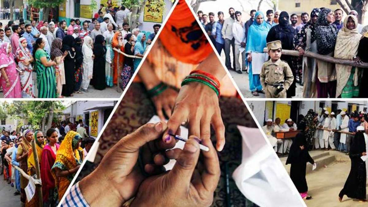 Lok Sabha Elections 2019: Phase 2 voting underway Lok Sabha Elections 2019: Phase 2 voting underway