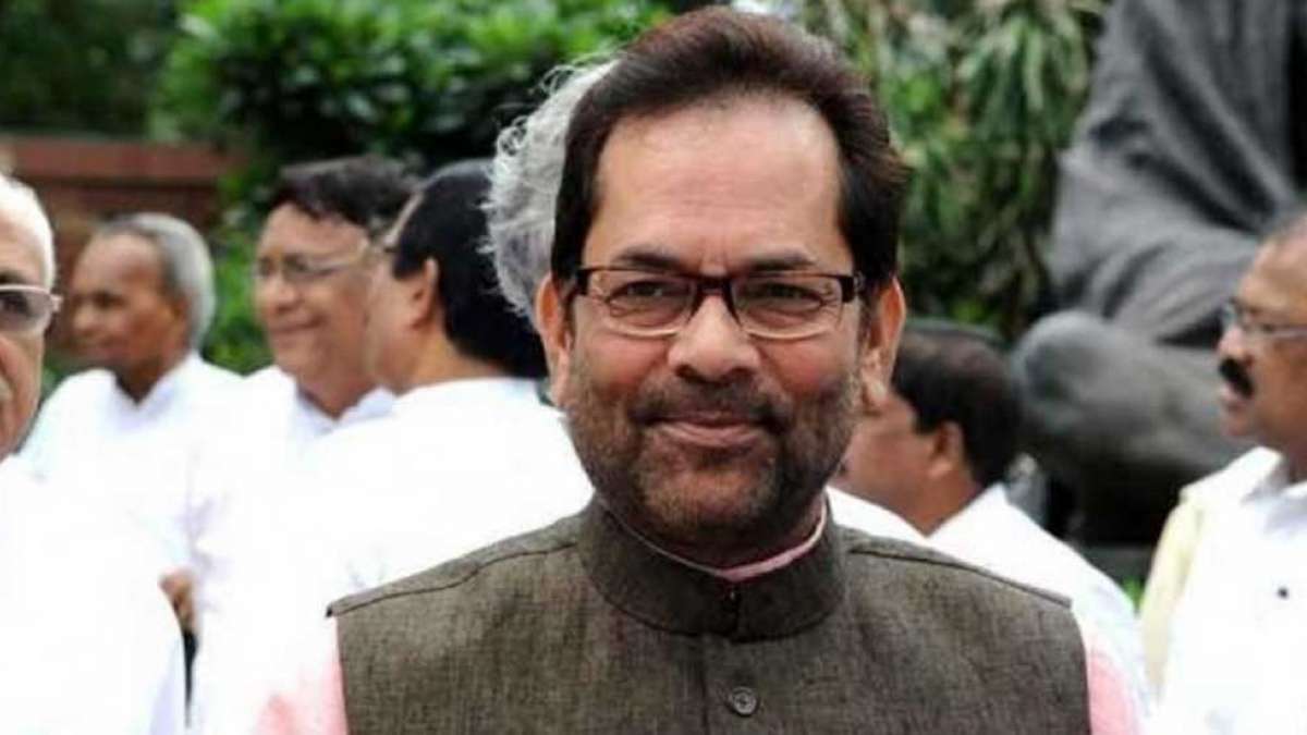 Lok Sabha Election 2019: EC warns Mukhtar Abbas over 'Modi Ji Ki Sena' remark Lok Sabha Election 2019: EC warns Mukhtar Abbas over 'Modi Ji Ki Sena' remark