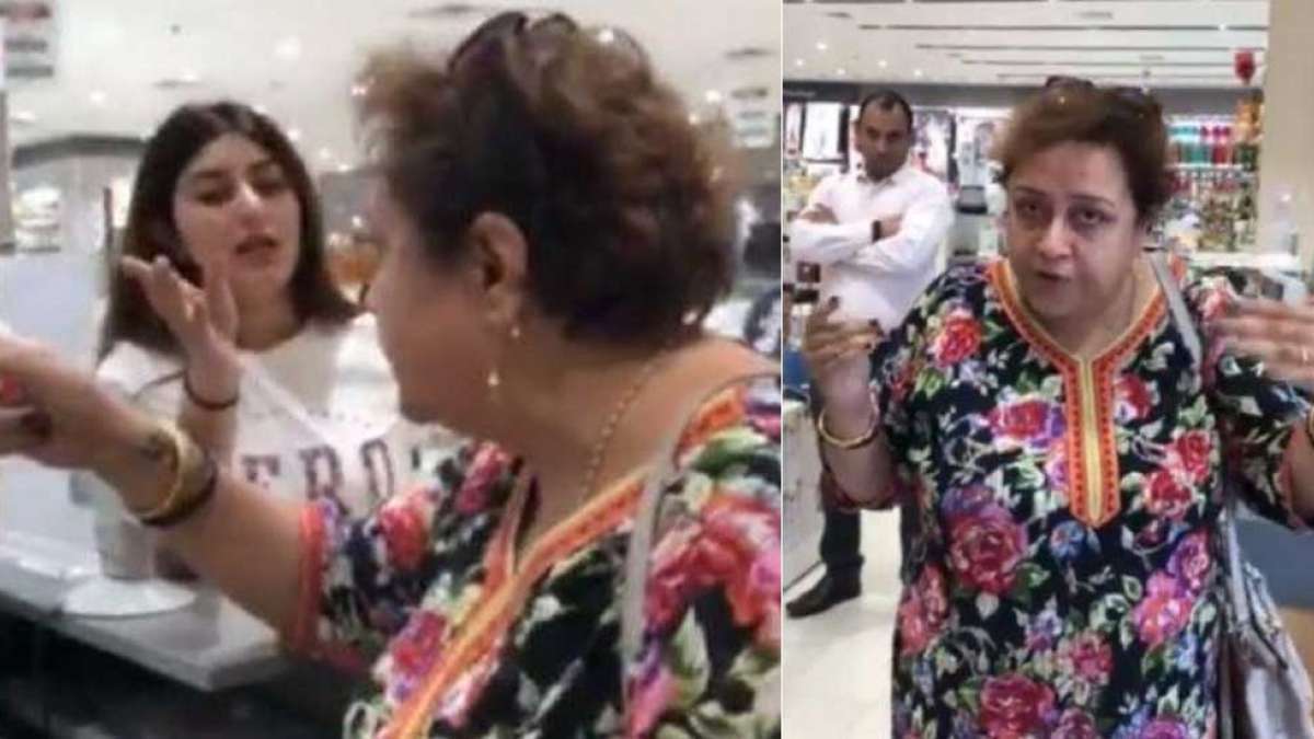 Caught on camera: Delhi woman slut-shames a girl wearing short dress Caught on camera: Delhi woman slut-shames a girl wearing short dress
