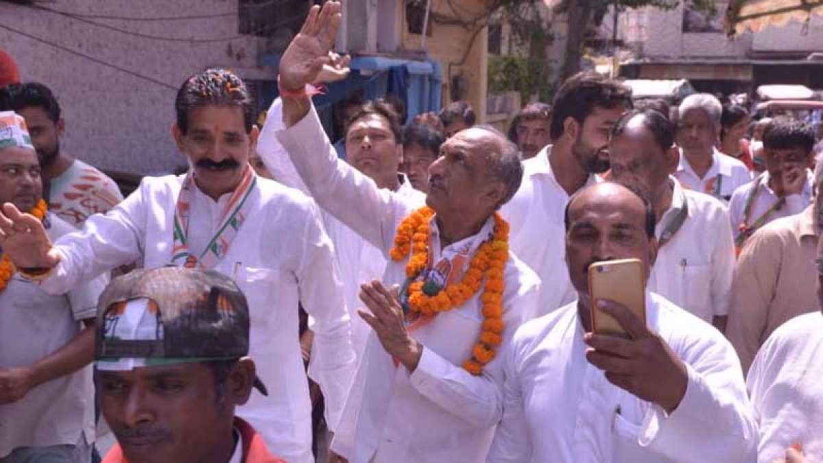 Congress leader JP Agarwal Congress leader JP Agarwal