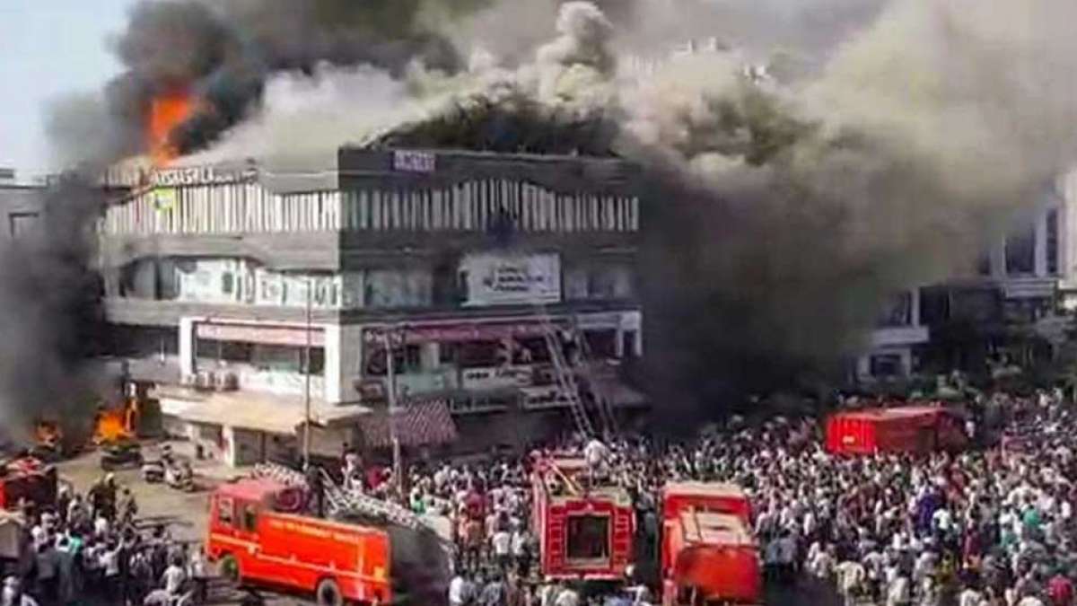 20 killed in massive blaze at coaching centre in Surat 20 killed in massive blaze at coaching centre in Surat