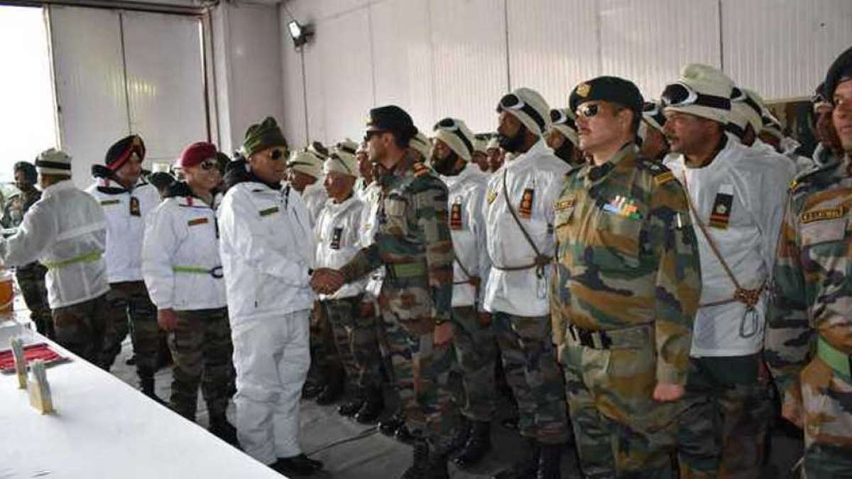 Defence Minister Rajnath Singh asks Army in Siachen to reply any misadventure by Pakistan Defence Minister Rajnath Singh asks Army in Siachen to reply any misadventure by Pakistan