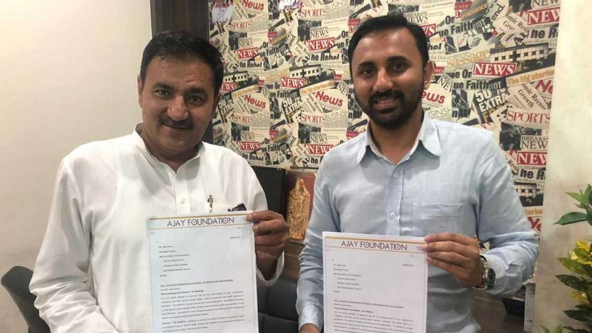 Ajay Foundation, Medanta Medicity join hands Ajay Foundation, Medanta Medicity join hands