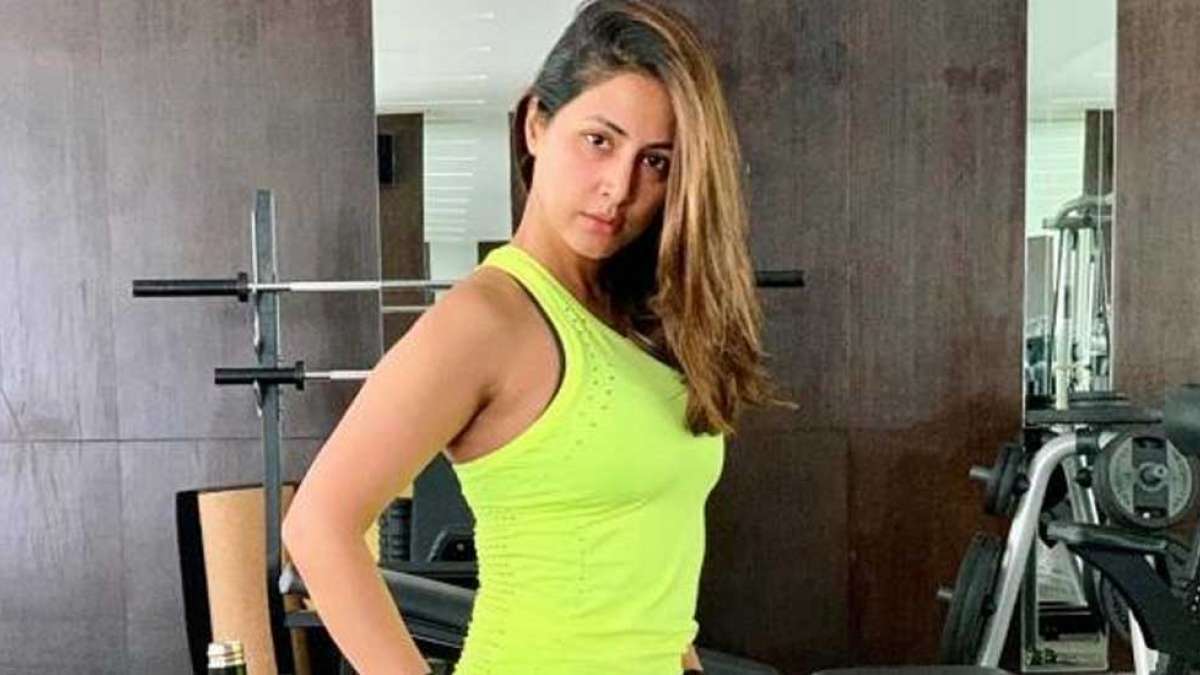 Hina Khan's latest pictures are a perfect motivation for fitness Hina Khan's latest pictures are a perfect motivation for fitness