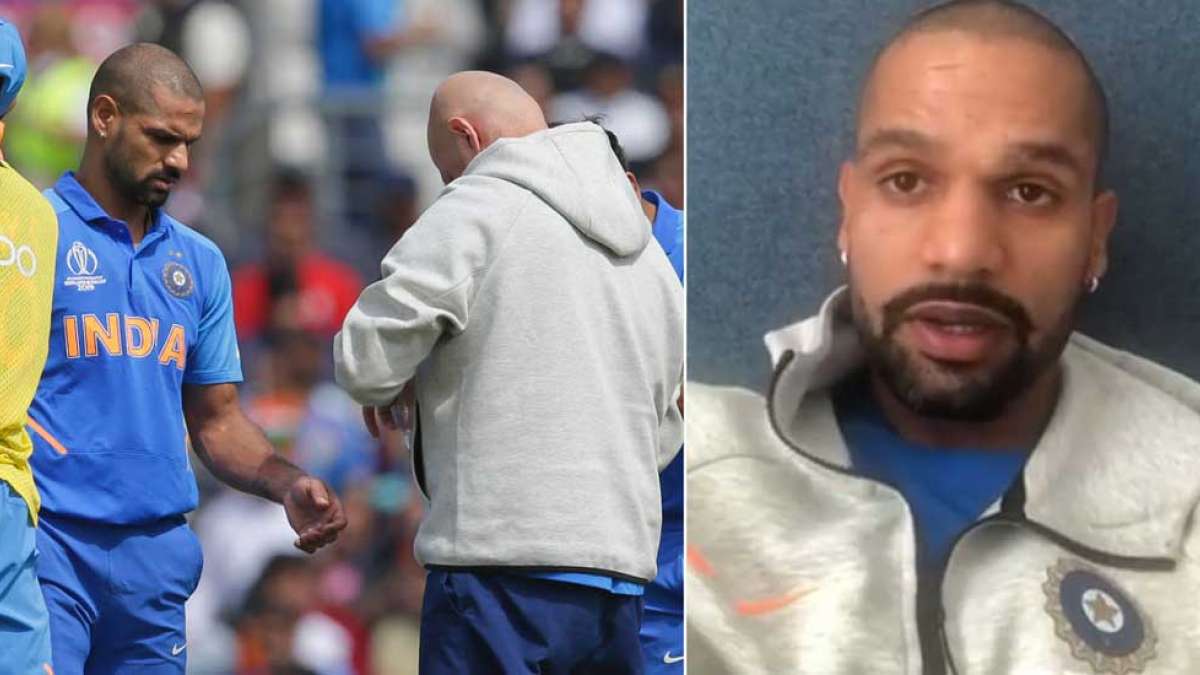 ICC World Cup 2019: Shikhar Dhawan's heartfelt message after being ruled out ICC World Cup 2019: Shikhar Dhawan's heartfelt message after being ruled out