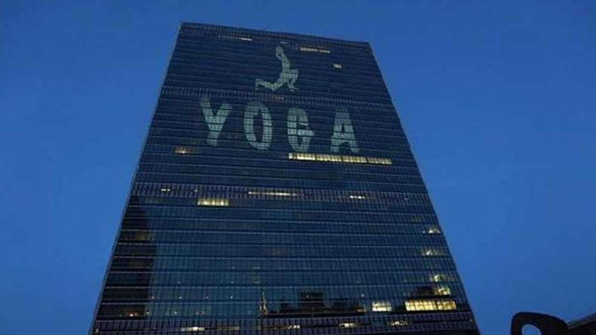 First time ever, Yoga performed inside United Nations First time ever, Yoga performed inside United Nations