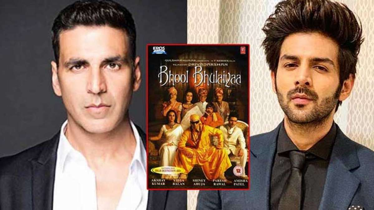 Kartik Aaryan replaces Akshay Kumar in 'Bhool Bhulaiyaa 2': Report Kartik Aaryan replaces Akshay Kumar in 'Bhool Bhulaiyaa 2': Report