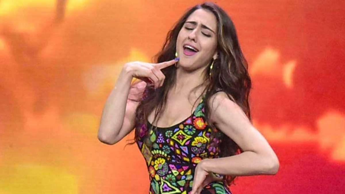 Sara Ali Khan during a promotional event Sara Ali Khan during a promotional event