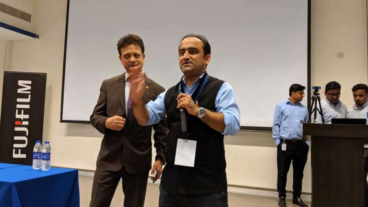 Professor Manish Verma of Amity University at Dubai conference Professor Manish Verma of Amity University at Dubai conference